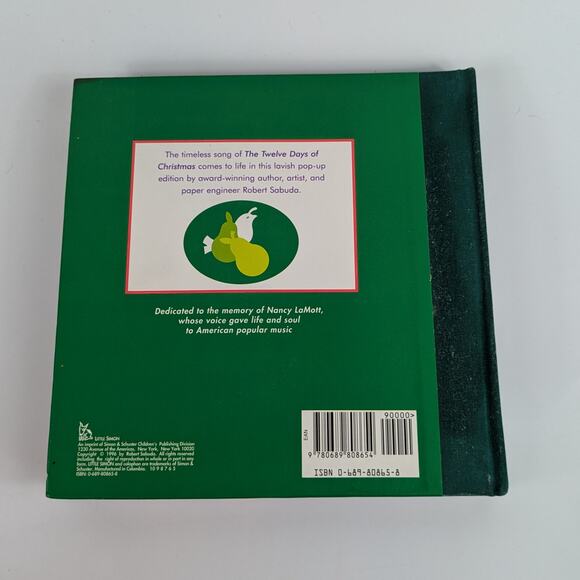 The 12 Days of Christmas : A Pop-Up Celebration 1996 Papercraft Tradition Story - Picture 10 of 12